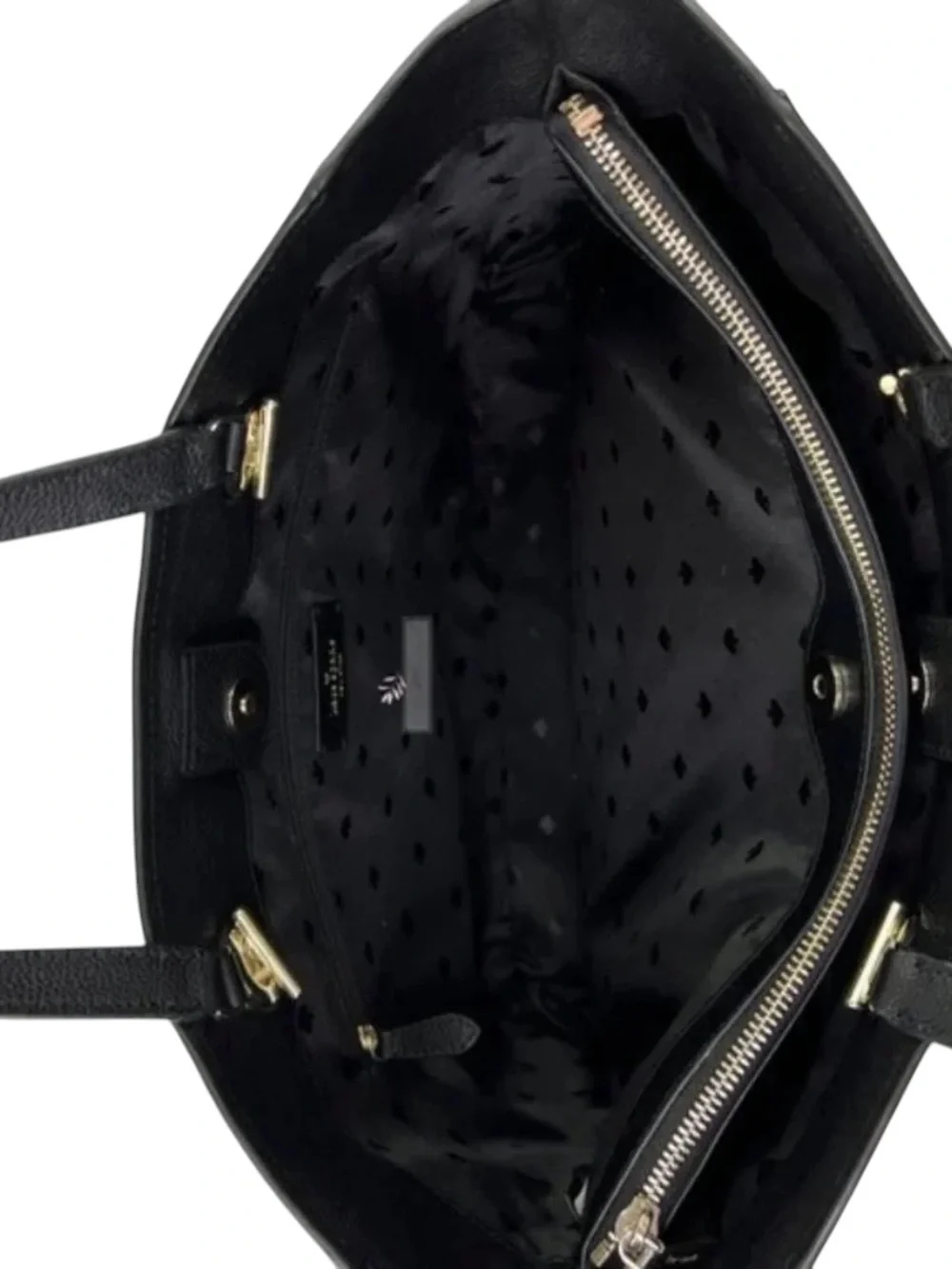 Kate Spade Infinite Pebbled Leather Large Triple Compartment Tote NWT